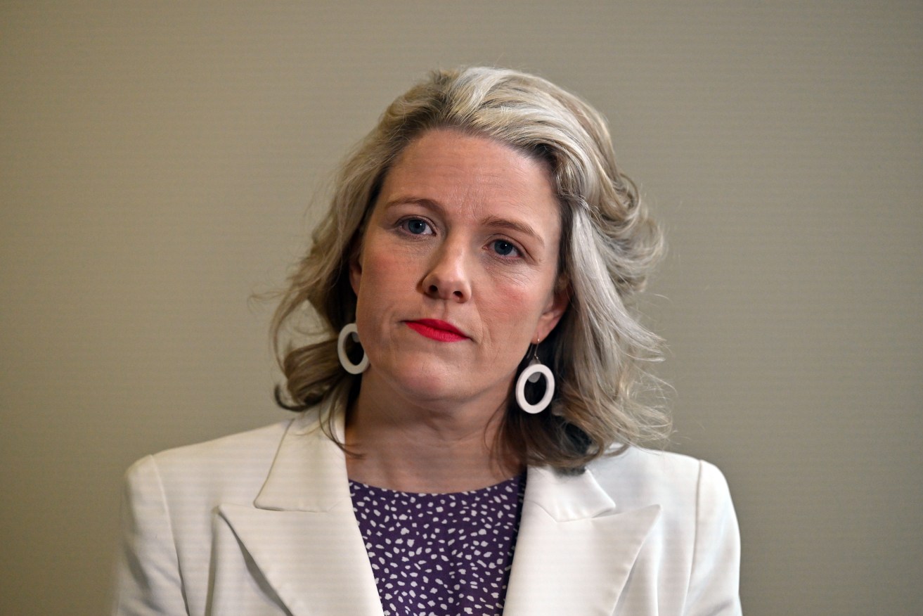 Cyber Security Minister Clare O’Neil. (AAP Image/Mick Tsikas) 