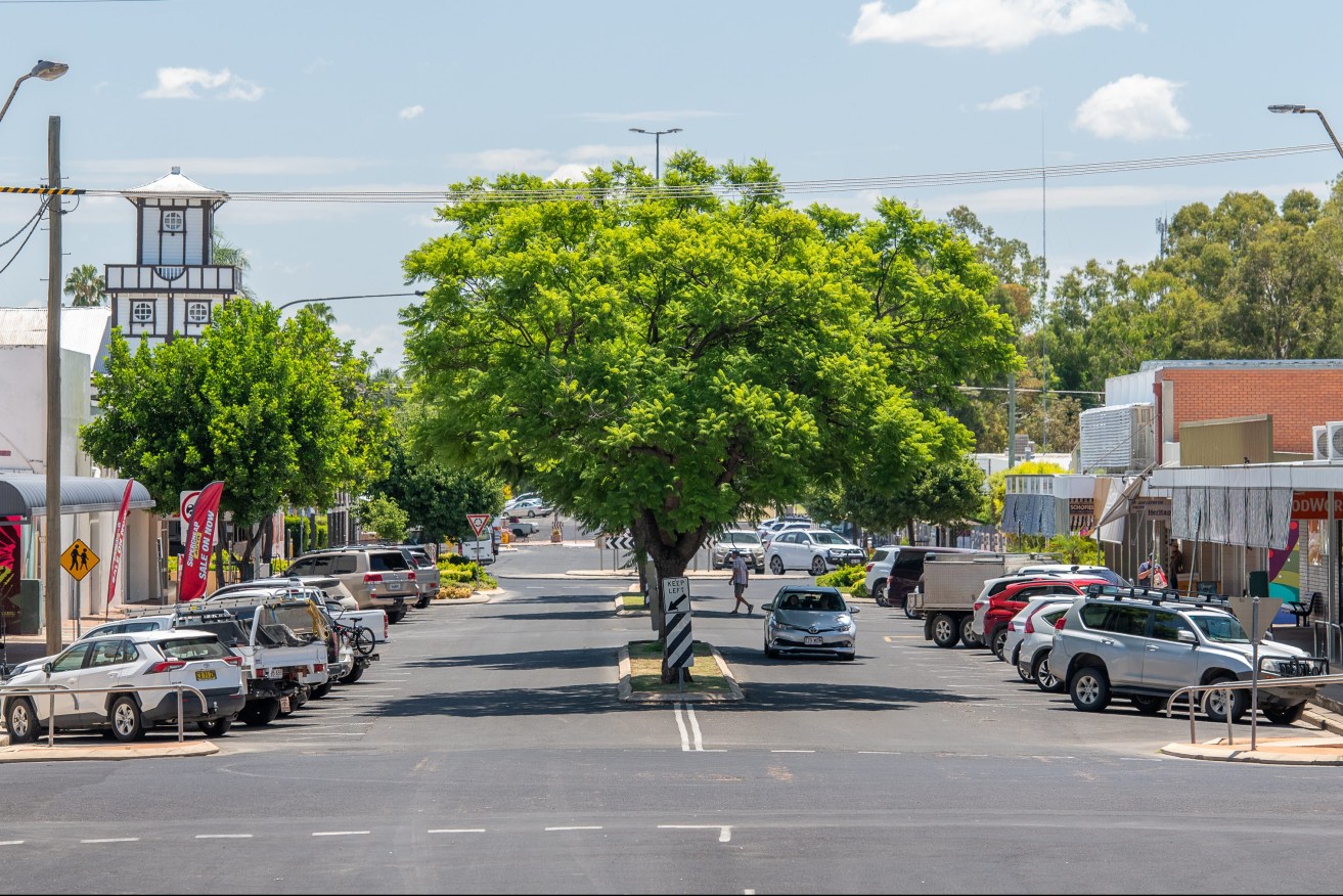 The main street of Goondiwindi will soon be making way for the cast and crew of a new Australian feature film. Photo: Rachel Walker.