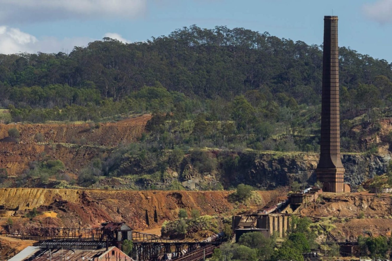 The Mt Morgan mine in central Queensland