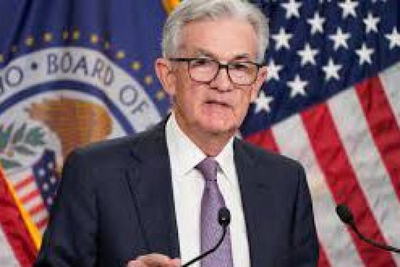 US Reserve chief Jerome Powell has announced a .25 increase in lending rates, but says a pause is likely following two bank collapses. (File image)