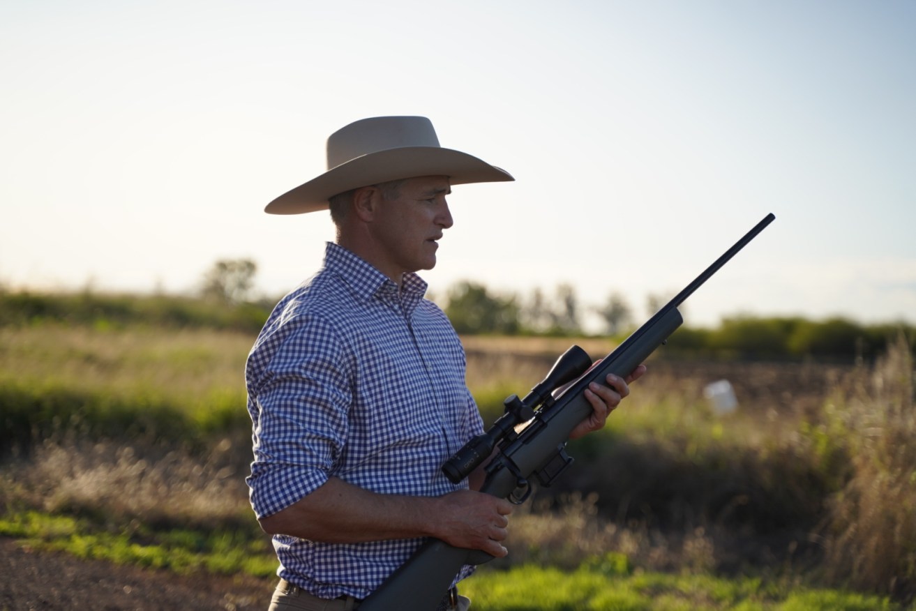 Robbie Katter says ANZ is victimising law-abiding gun owners. (Photo: Supplied).