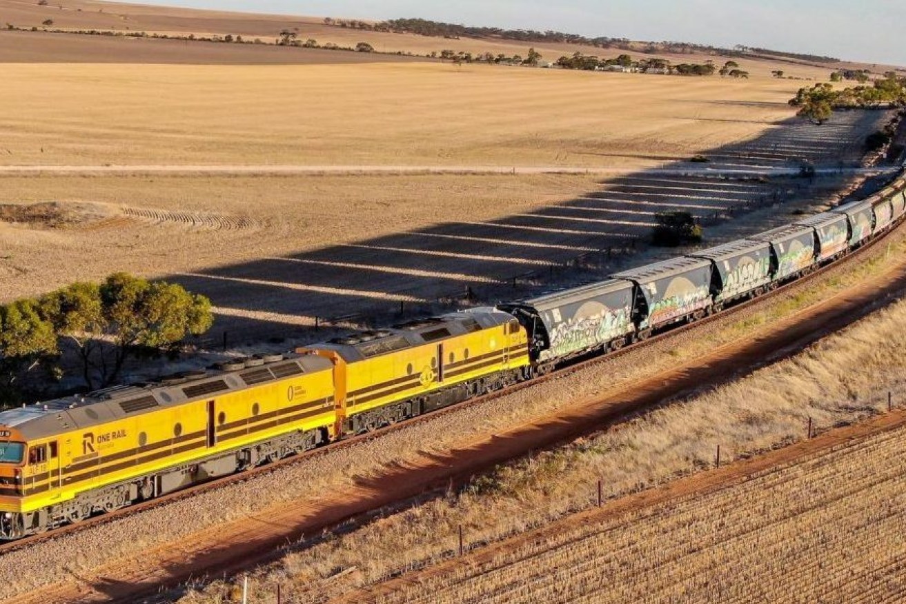 Aurizon has reported a big fall in profit (photo supplied)