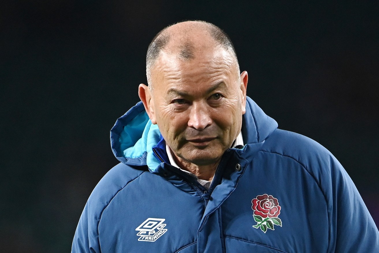 epa10351583 (FILE) - England head coach Eddie Jones during an Autumn International Rugby Union match between England and South Africa at Twickenham in London, Britain, 26 November 2022 (reissued 06 December 2022). Eddie Jones has been dismissed from the position of England Men's Head Coach following a review of the Autumn, a statement by the Rugby Football Union (RFU) published on 06 December 2022 reads.  EPA/ANDY RAIN