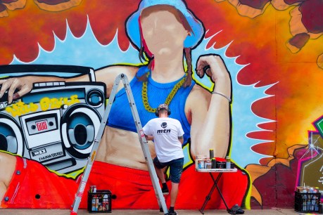 Spray that can stay: Brisbane brushes up its image to embrace the lure of street art