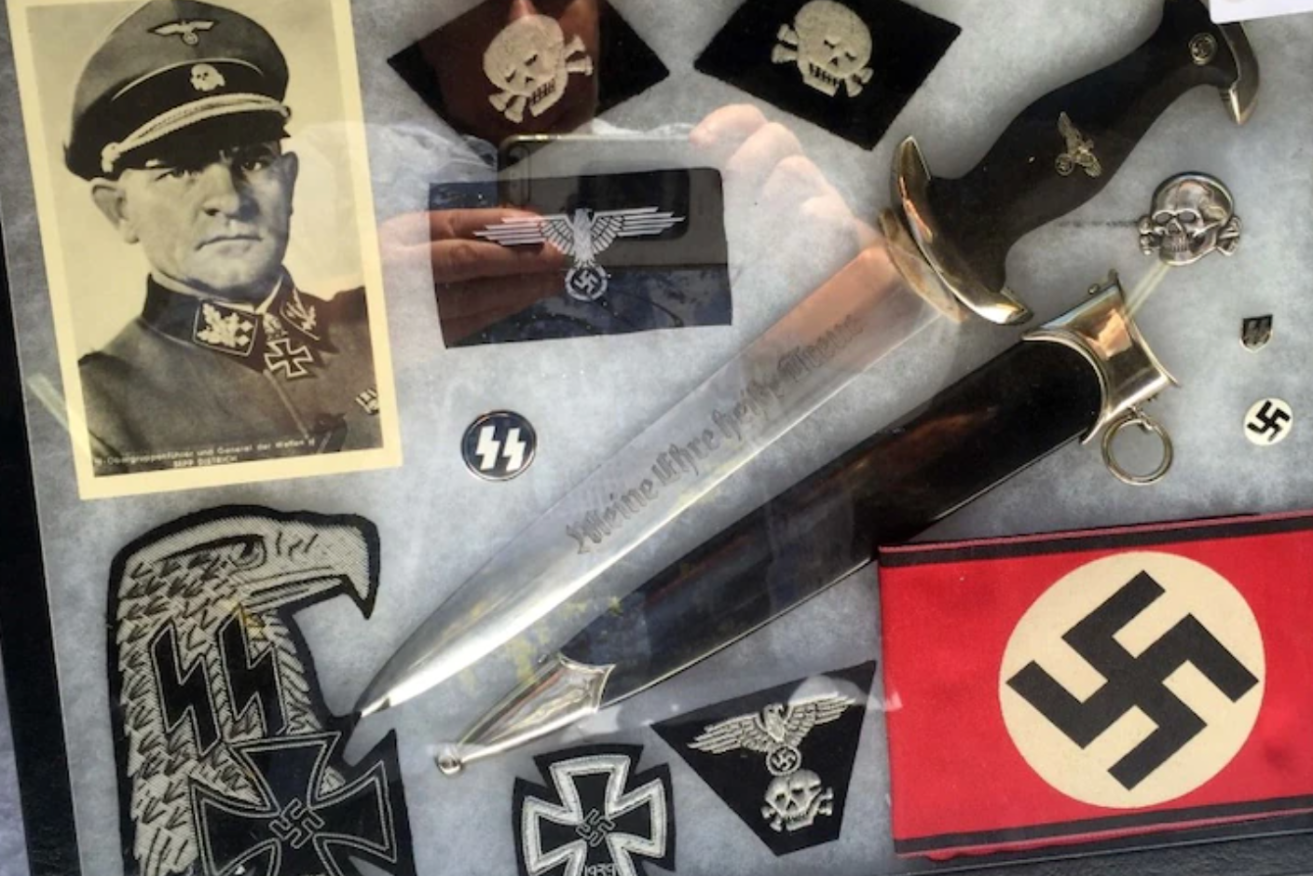 Nazi memorabilia such as the items pictured caused outrage when they were offered for sale at a Gold Coast antiques fair. (ABC file image)