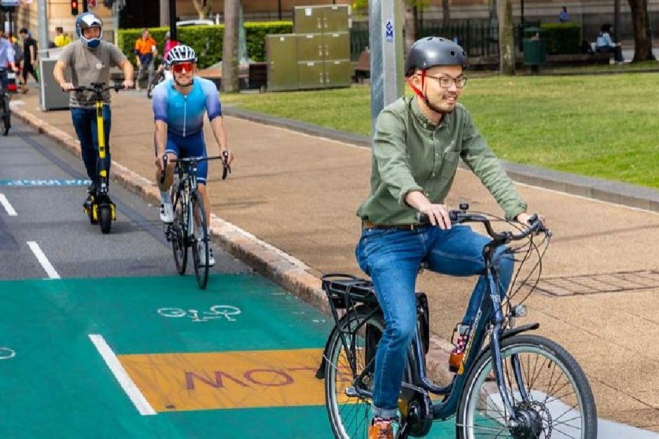 The detailed Apple upgrade will arrive years after cycling directions were added to rival navigation app Google Maps, which introduced the option in 2012. (Image: Bicycling Queensland)
