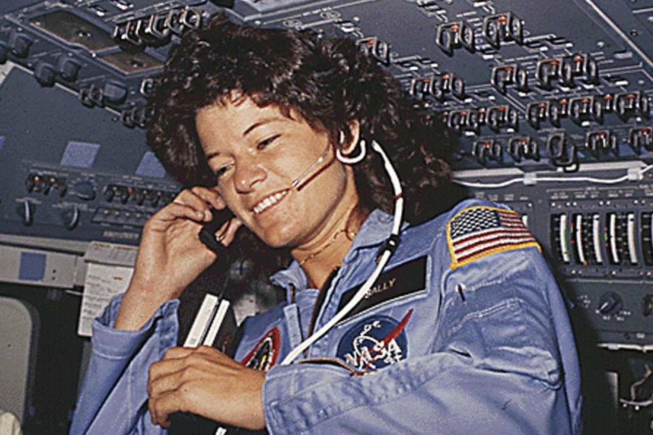 The satellite was launched by the late astronaut Sally Ride (NASA image).