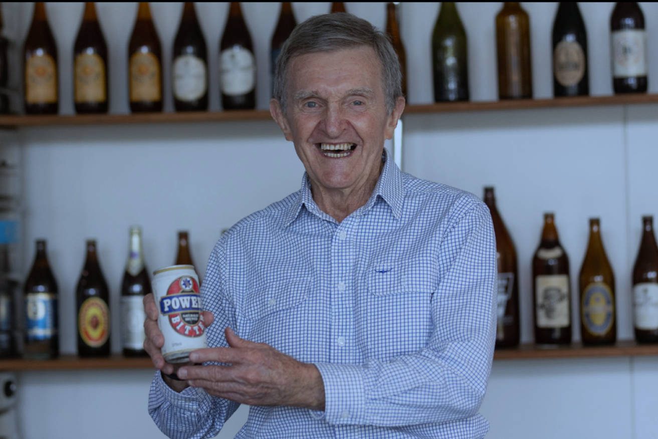 Former beer baron Bernard Power is lending his name to another Queensland beer. (Supplied image).