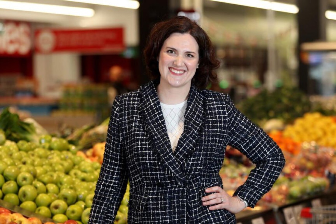 Incoming Coles chief executive Leah Weckert.
