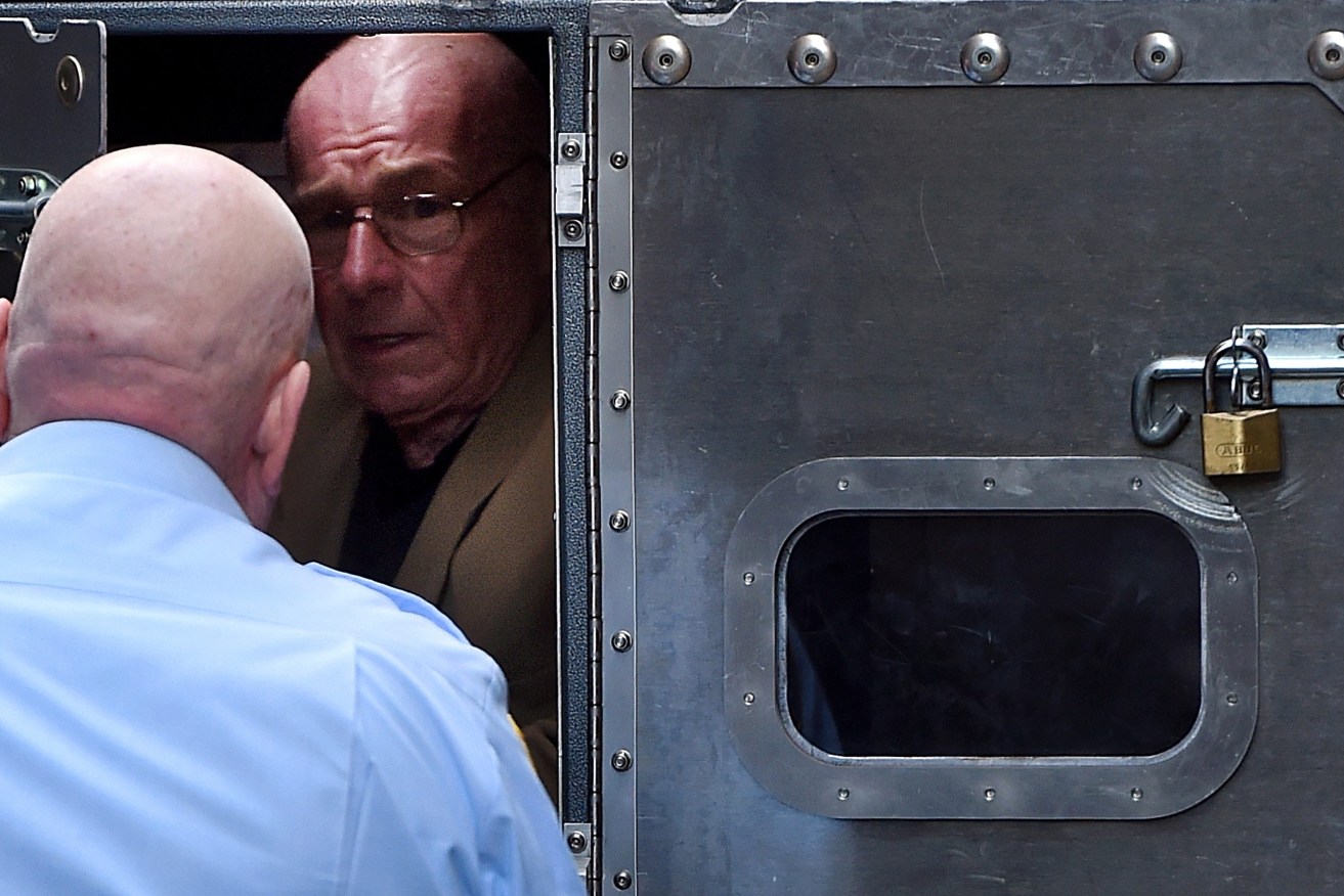 Former detective Roger Rogerson has lost his final appeal against a murder conviction and will die in jail. (AAP Image/Dean Lewins) 