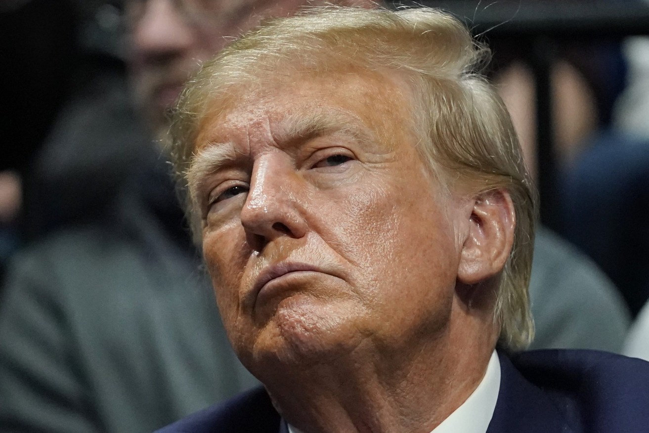 Former President Donald J. Trump is leading the nation into deeply uncharged territory which many believe may damage the US democracy.  (AP Photo/Sue Ogrocki)