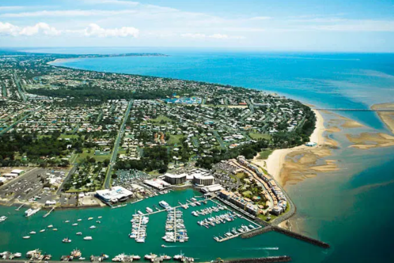 Hervey Bay, the centre of the Wide Bay region