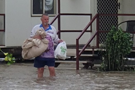 Elderly flown to safety as Gulf flooding leaves outback awash