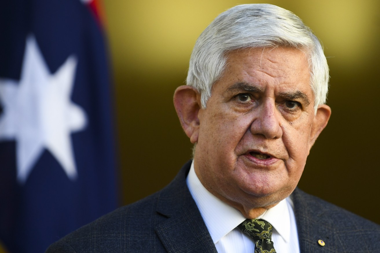 Former Minister for Indigenous Australians Ken Wyatt has rebuked his former party leader Peter Dutton over claims the Aboriginal Voice to Parliament would be an "elitist". (AAP Image/Lukas Coch) 