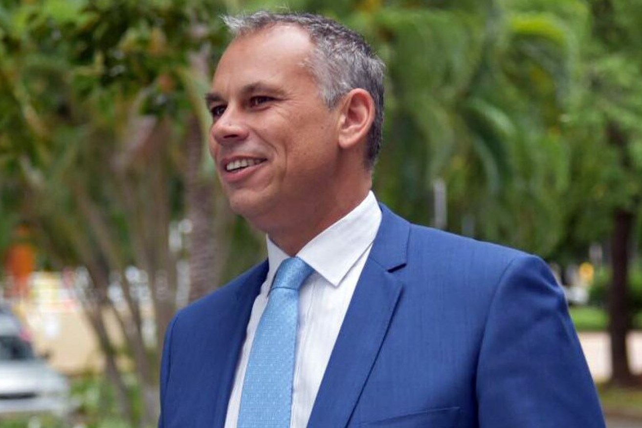 Former Northern Territory chief minister Adam Giles (AAP Image/Lucy Hughes Jones) 