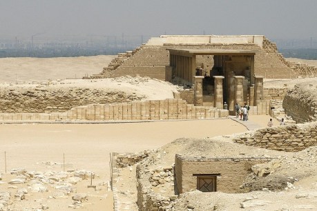Egypt unveils ancient mummy workshops near Cairo