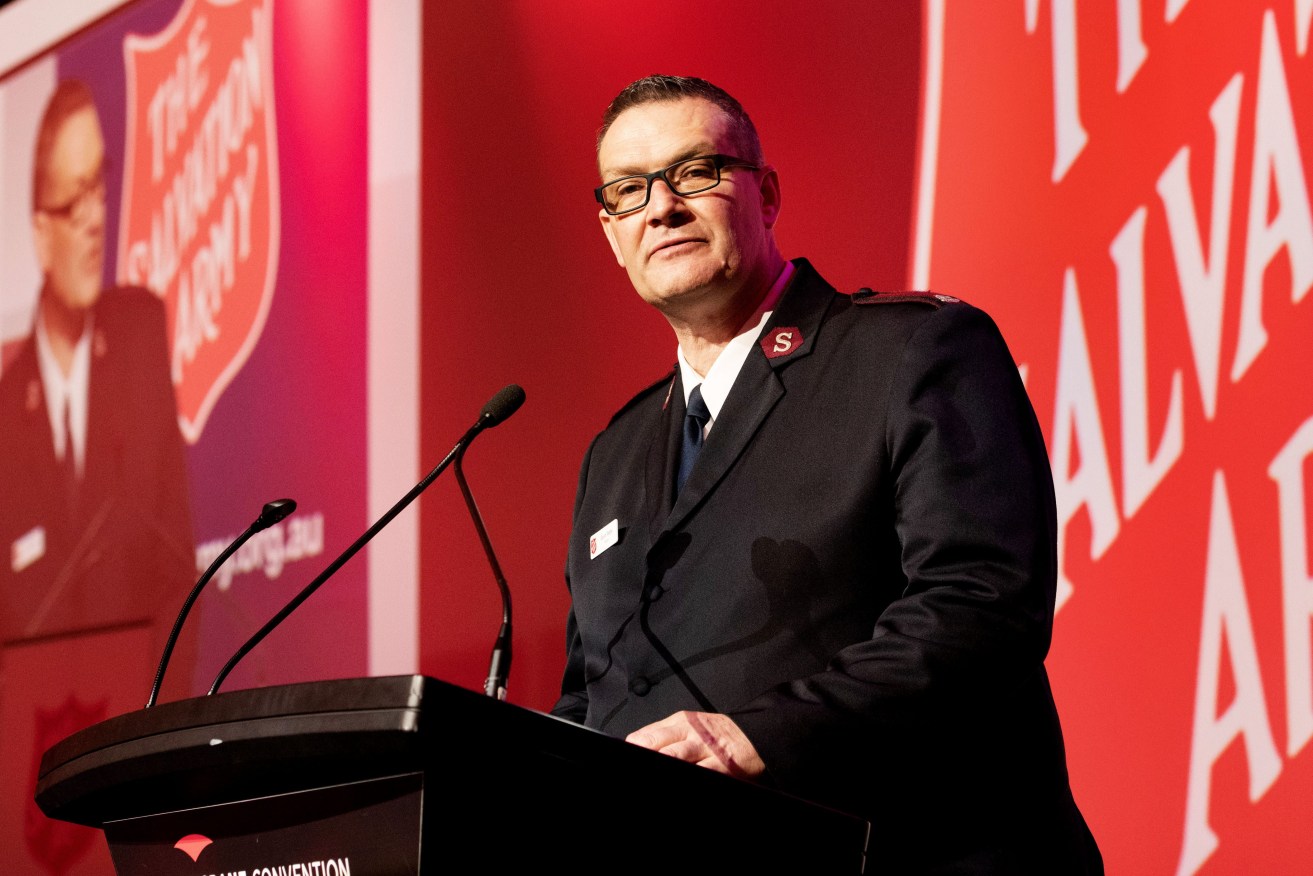 The Salvation Army's Gavin Watts will be appealing for more support in the face of what he calls a major social crisis in Queensland. (Image: Supplied)