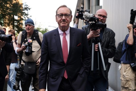 Tearful Kevin Spacey a free man after being cleared of sex charges
