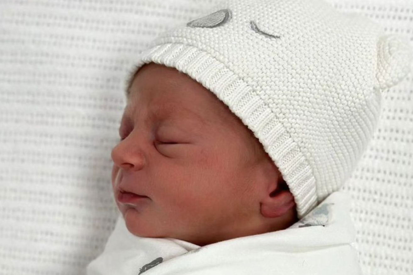 Ash Barty's newborn son Hayden.(Image: Instagram)