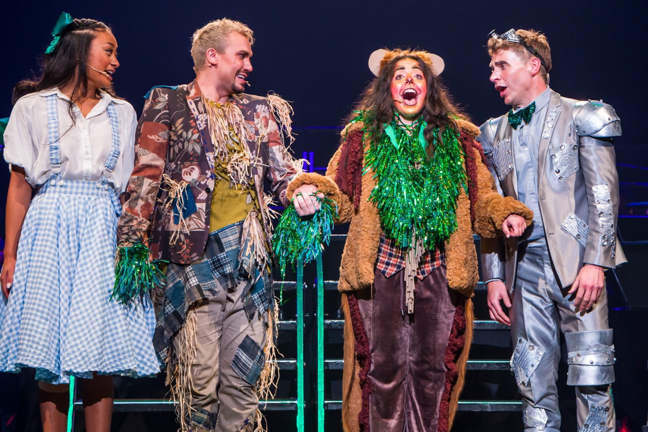 Prospero Arts, a Brisbane-based production company striving to renew the landscape of professional musical theatre in Brisbane, staged a dazzling Wizard Of Oz on the weekend. Photo: Darren Thomas
 
