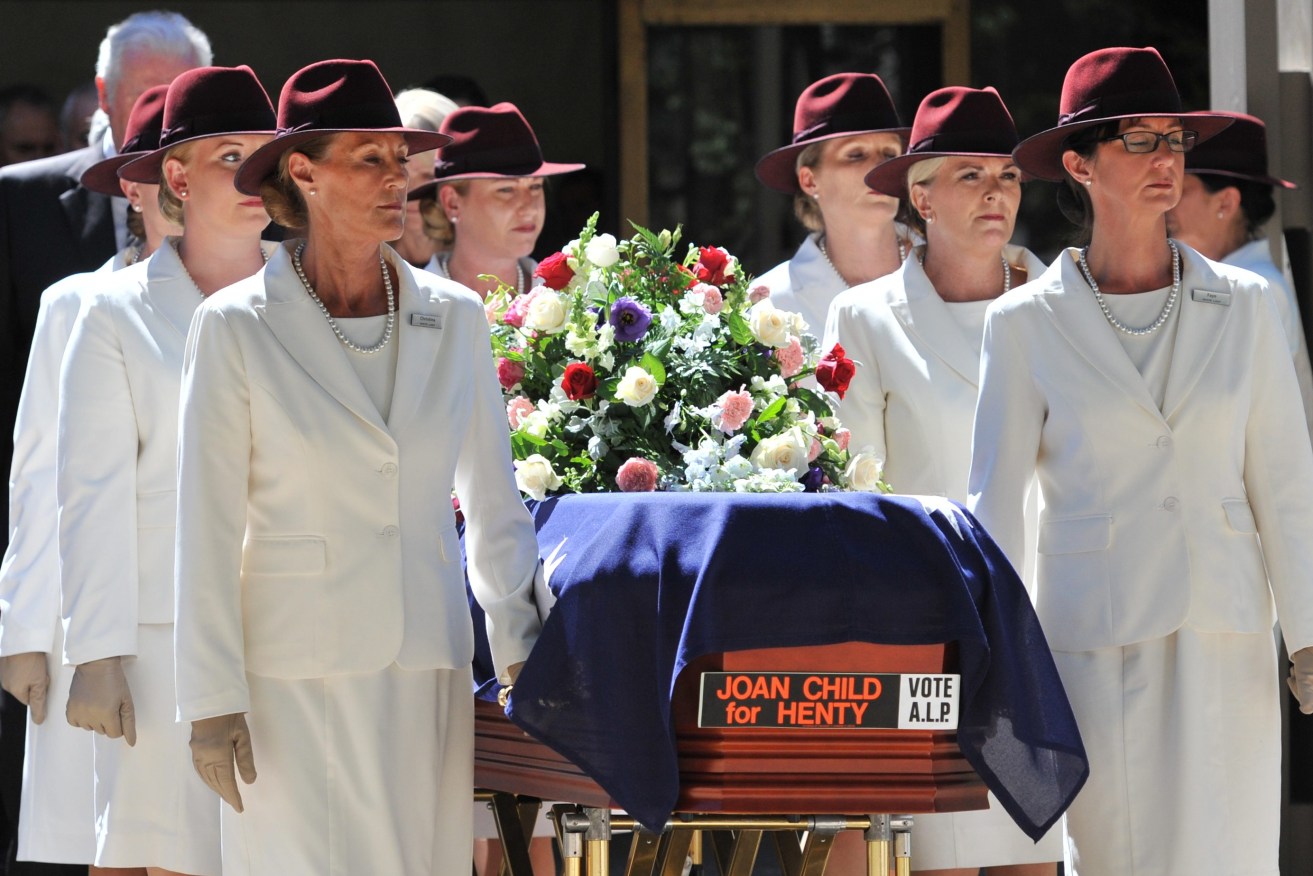 White Lady Funerals are part of an Australian business which will be sold to US investors for $1.8 billion . (AAP Image/Julian Smith) 