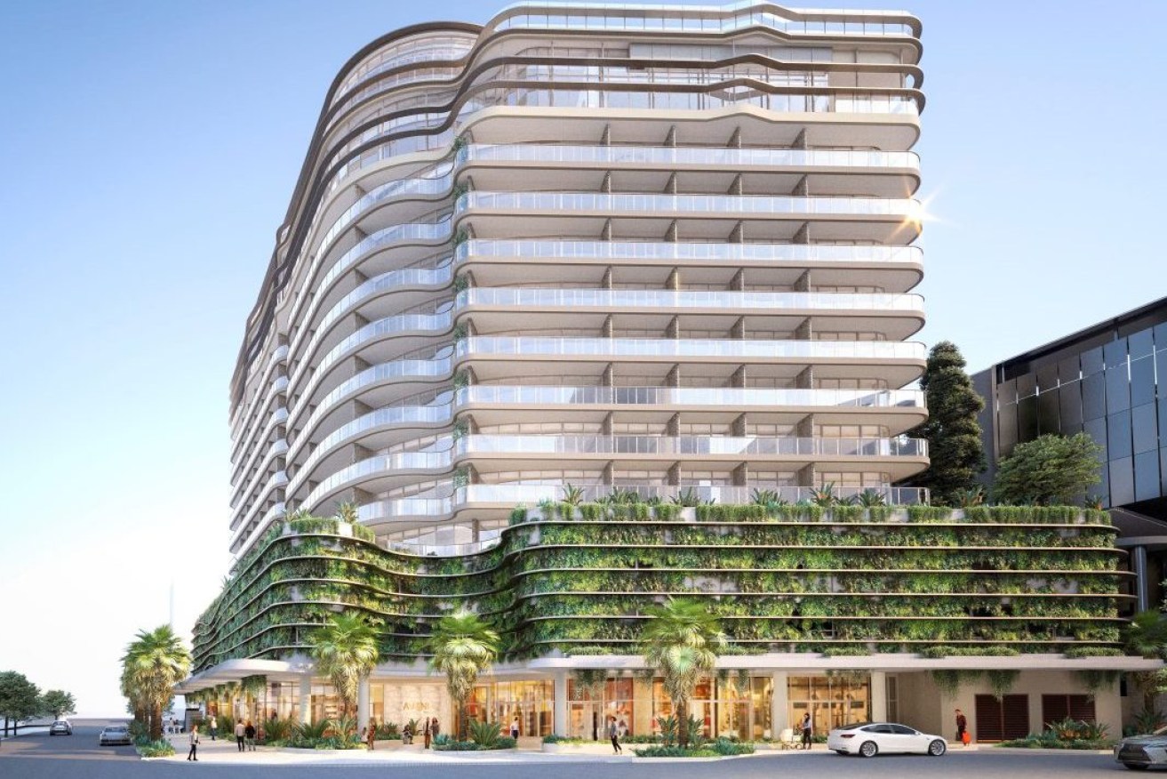 An artist's view of the new Mooloolaba hotel (image supplied)
