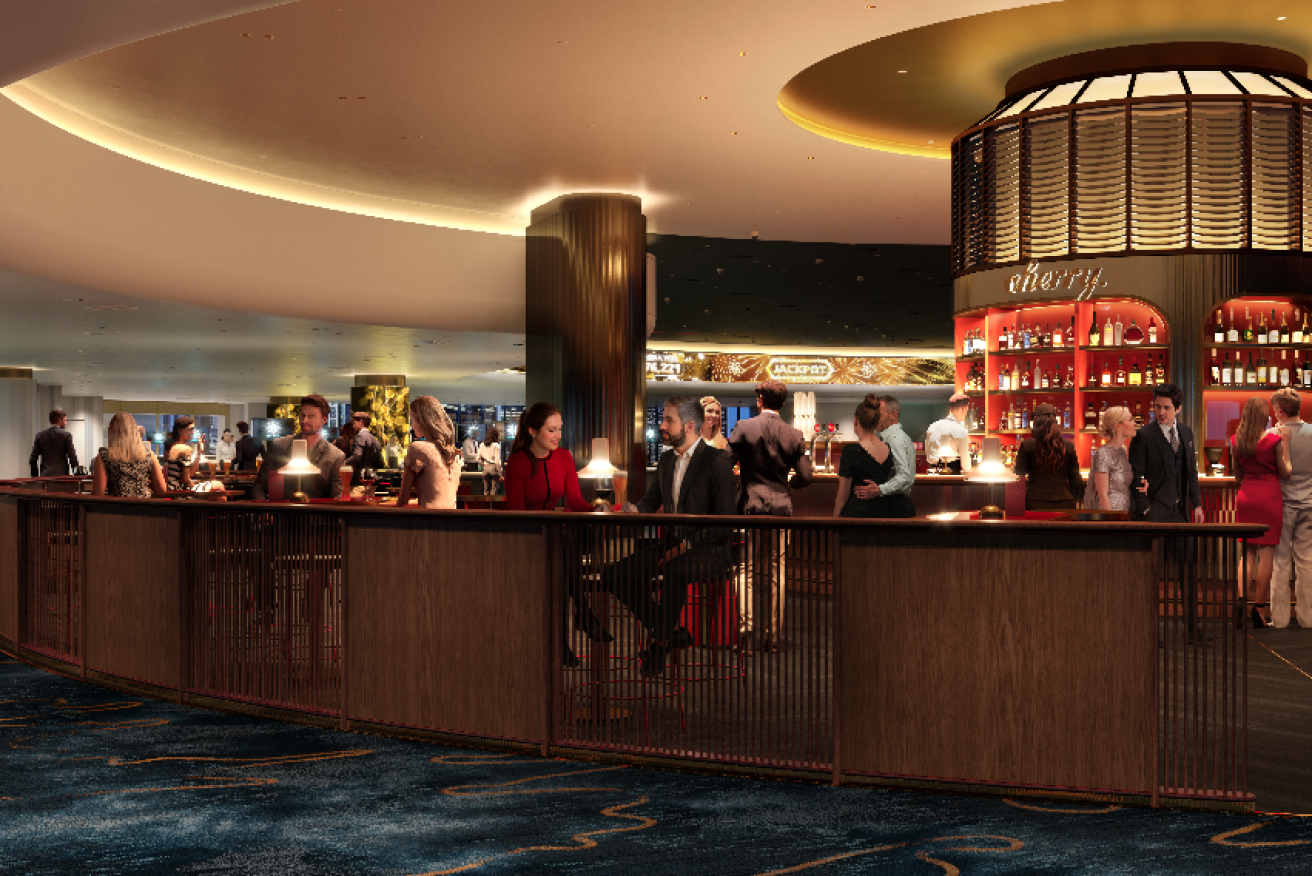 The Cherry bar at the Queen's Wharf Star Casino development (image provided)