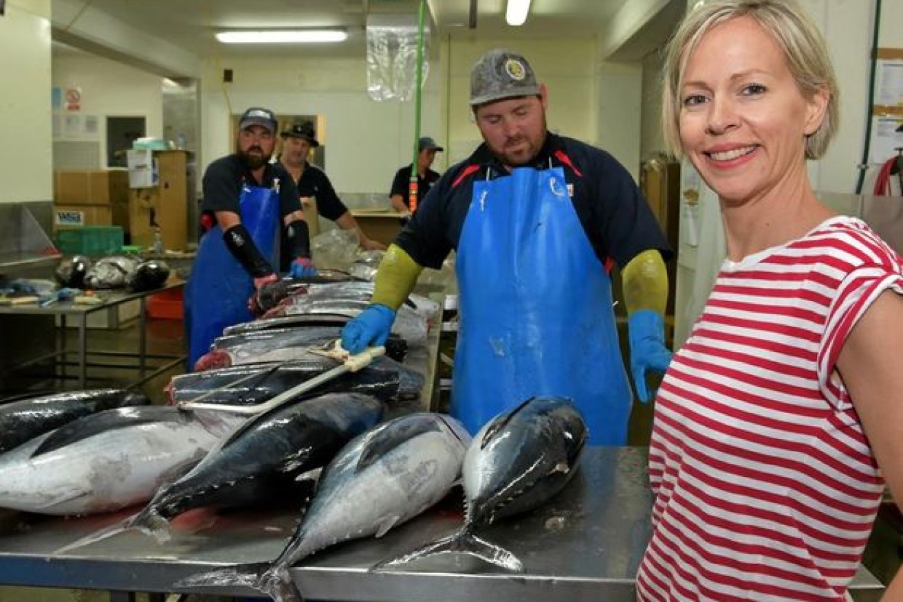 Heidi Walker of Walker's Seafoods (photo supplied)