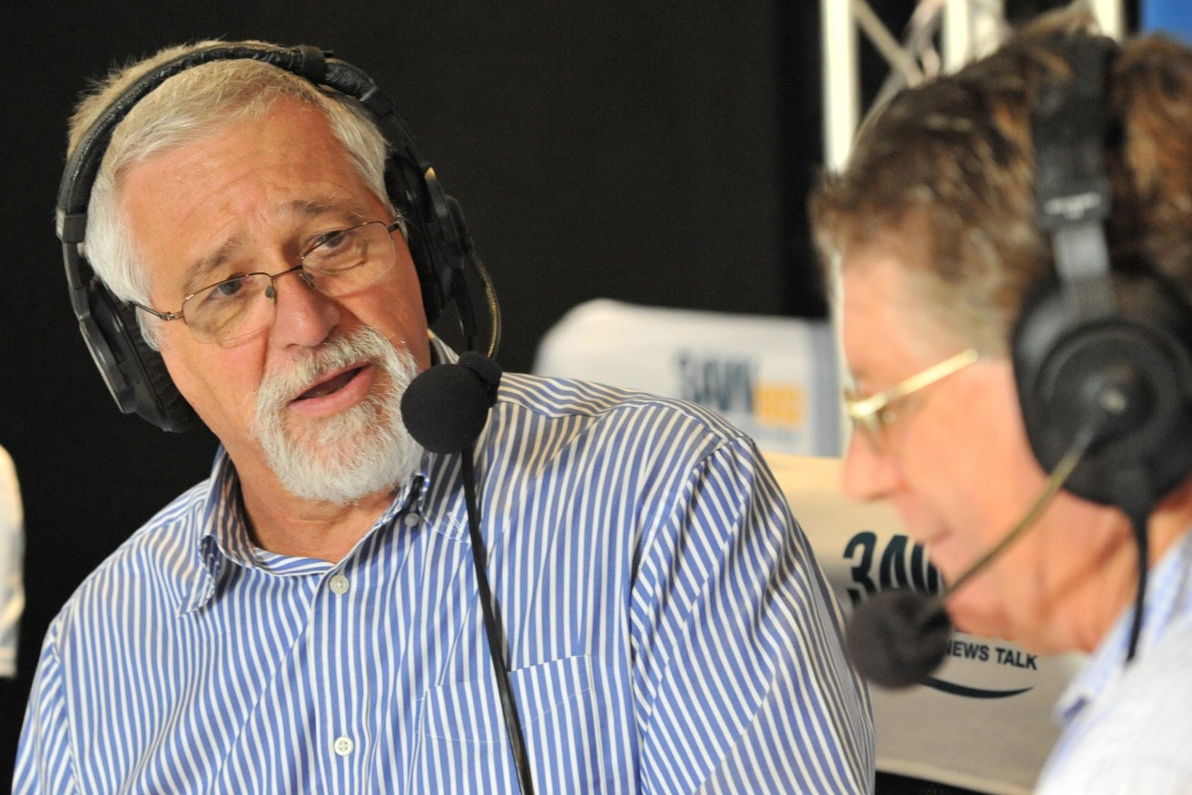 Broadcaster Neil Mitchell will quit his role to join the Nine network. (AAP Image/Julian Smith) 