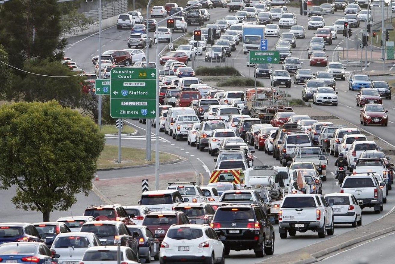 Queensland's worst traffic black spot, Gympie Road, Chermside. (file image)