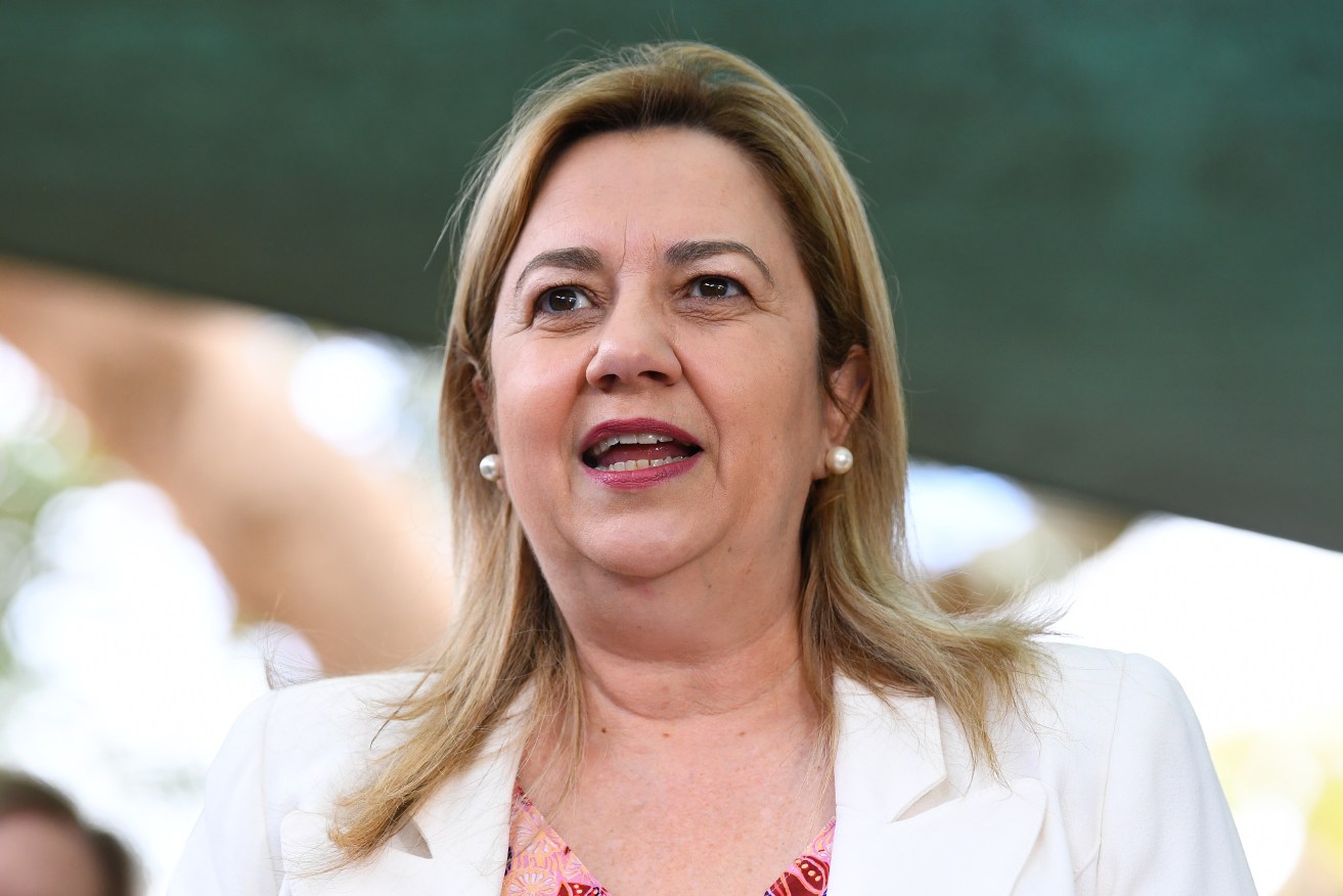 The reelection task for Annastacia Palaszczuk, Australia’s most successful female political leader, looks like shifting from very difficult to all but impossible .(AAP Image/Jono Searle)