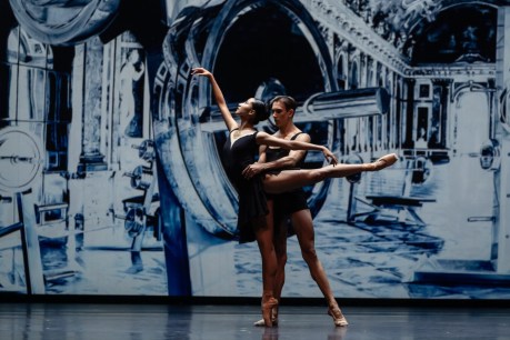 Art for art’s sake … and a brush with ballet, too