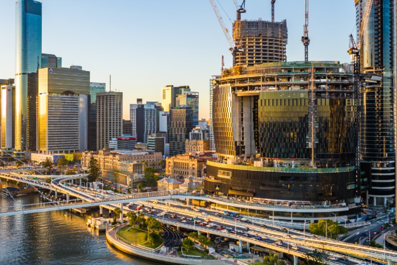 The Queen's Wharf development (photo: Destination Brisbane/Instagram)