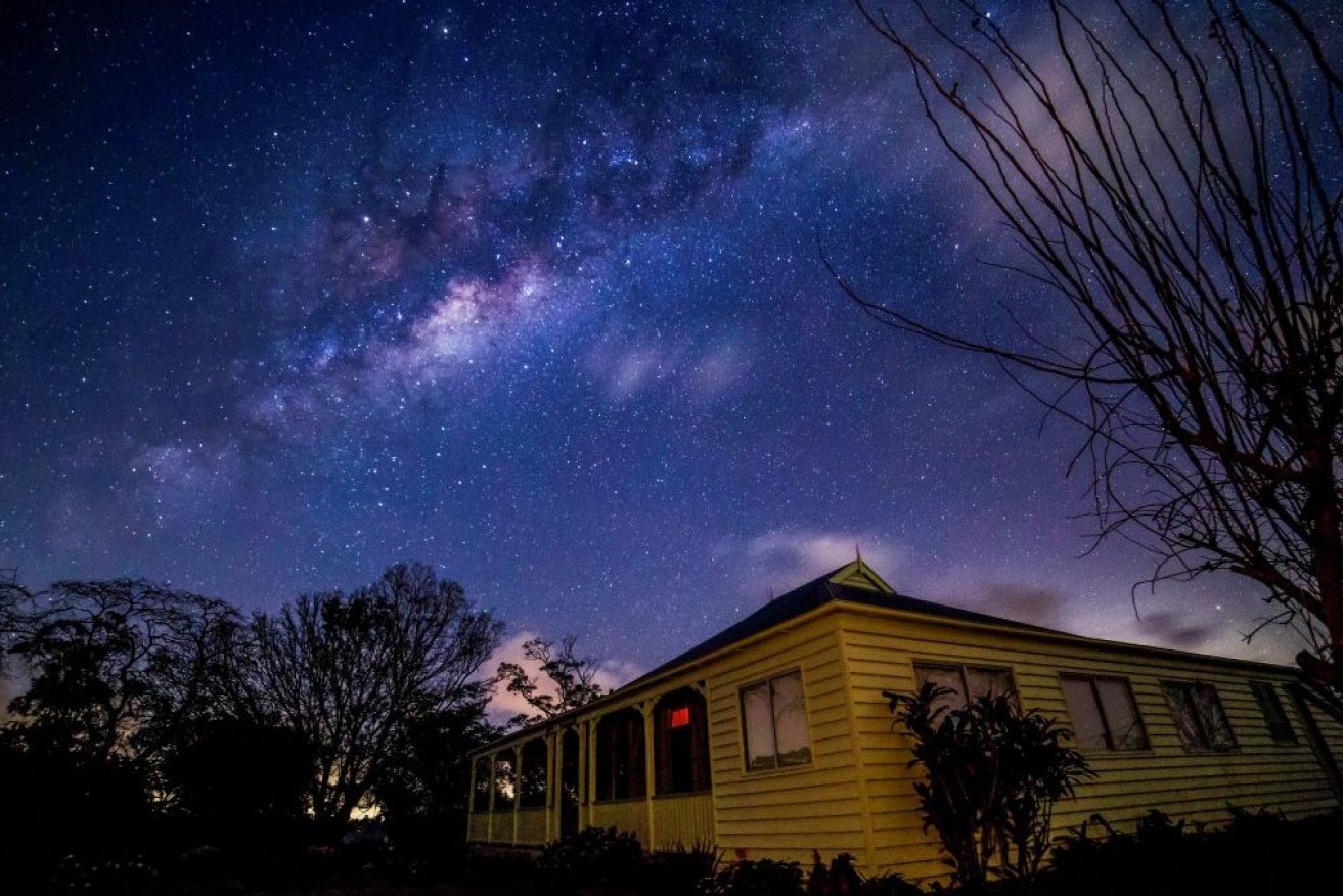 The region's night sky could be a tourism attraction Image courtesy of Dr Ken Wishaw and Dr Paul Baker, Brisbane Astronomical Society