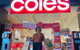 Things are looking up for Coles, despite a drop in liquor sales
