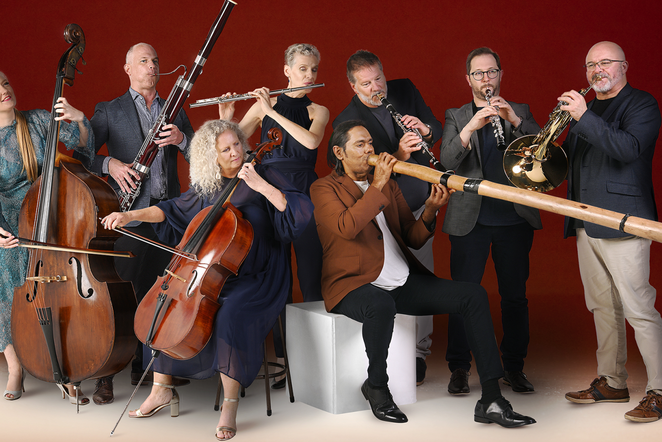 As part of the revamped 2024 Musica Viva line-up, Ensemble Q will perform popular European classics by Brahms and Ligeti counterpointed by Paul Dean and William Barton’s new works.
