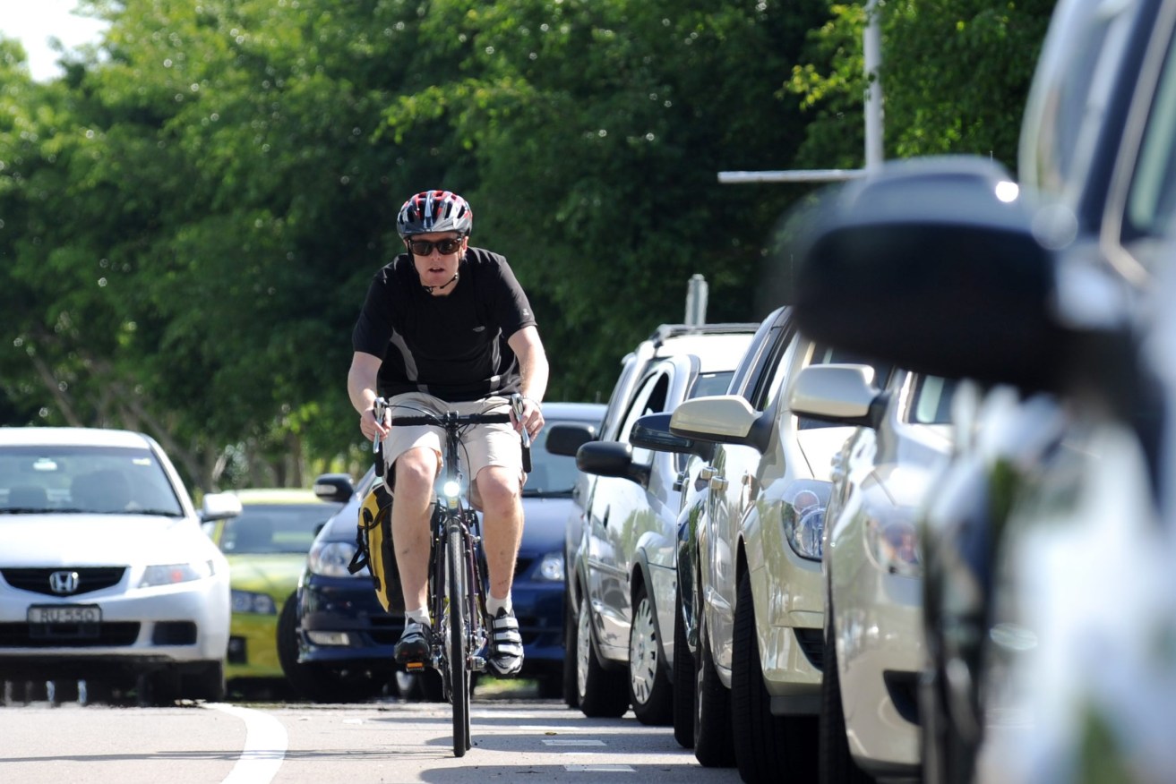 Half all cycling fatalities involved over 60s, a study has found.(AAP Image/Tracey Nearmy) 