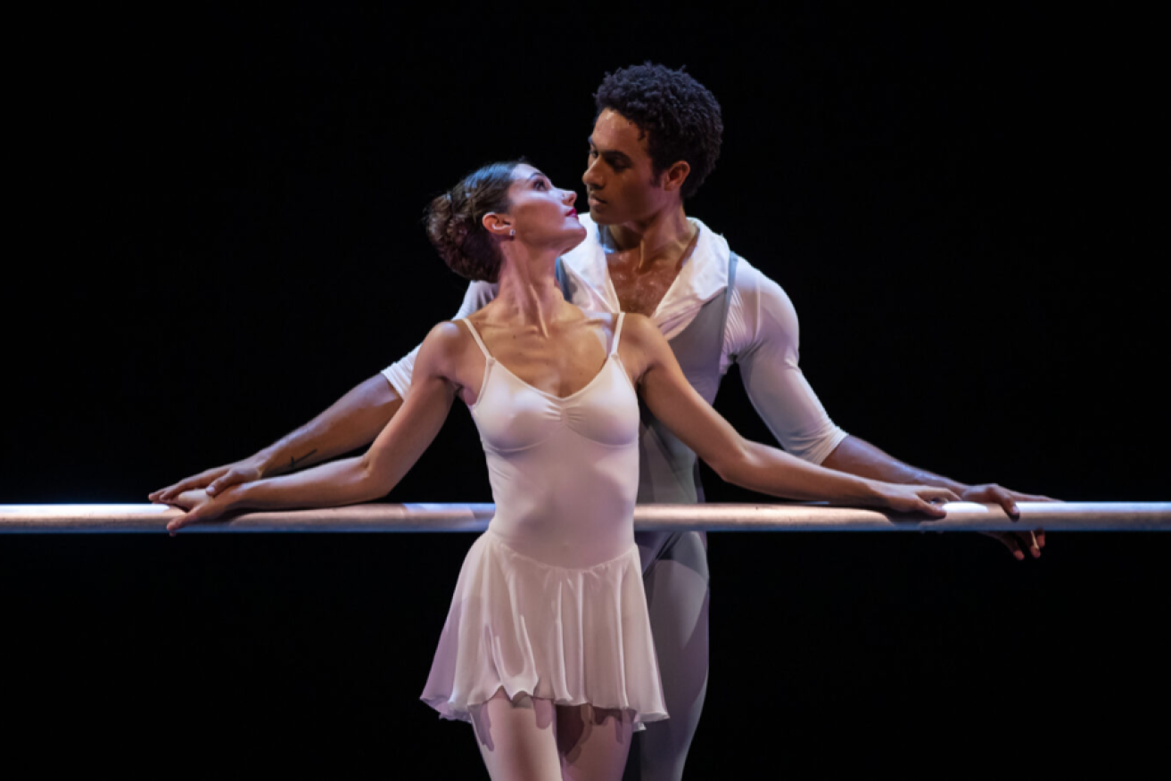 Queensland Ballet's Chiara Gonzalez and Patricio Reve in Three Preludes by Ben Stevenson.