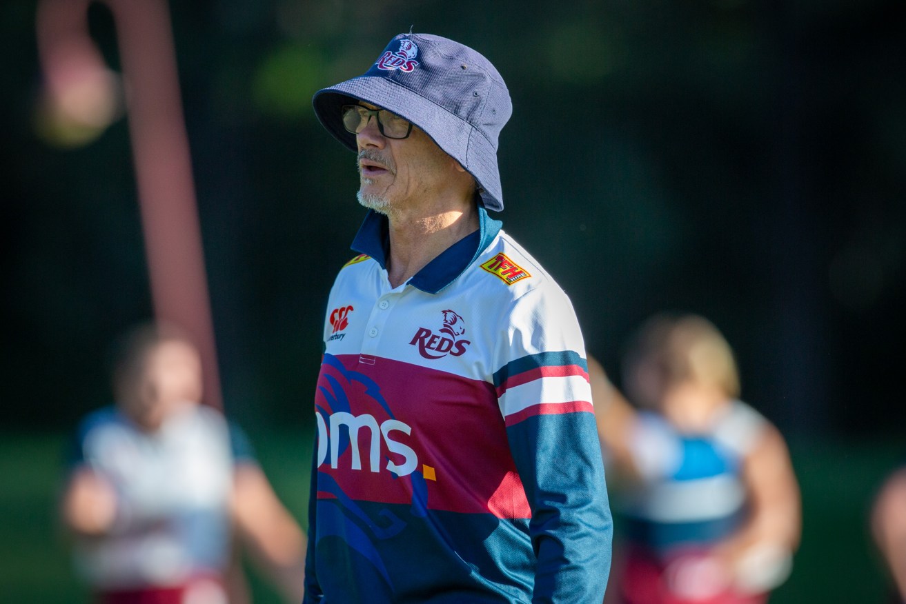 New Reds coach Les Kiss in action. (Image: QRU