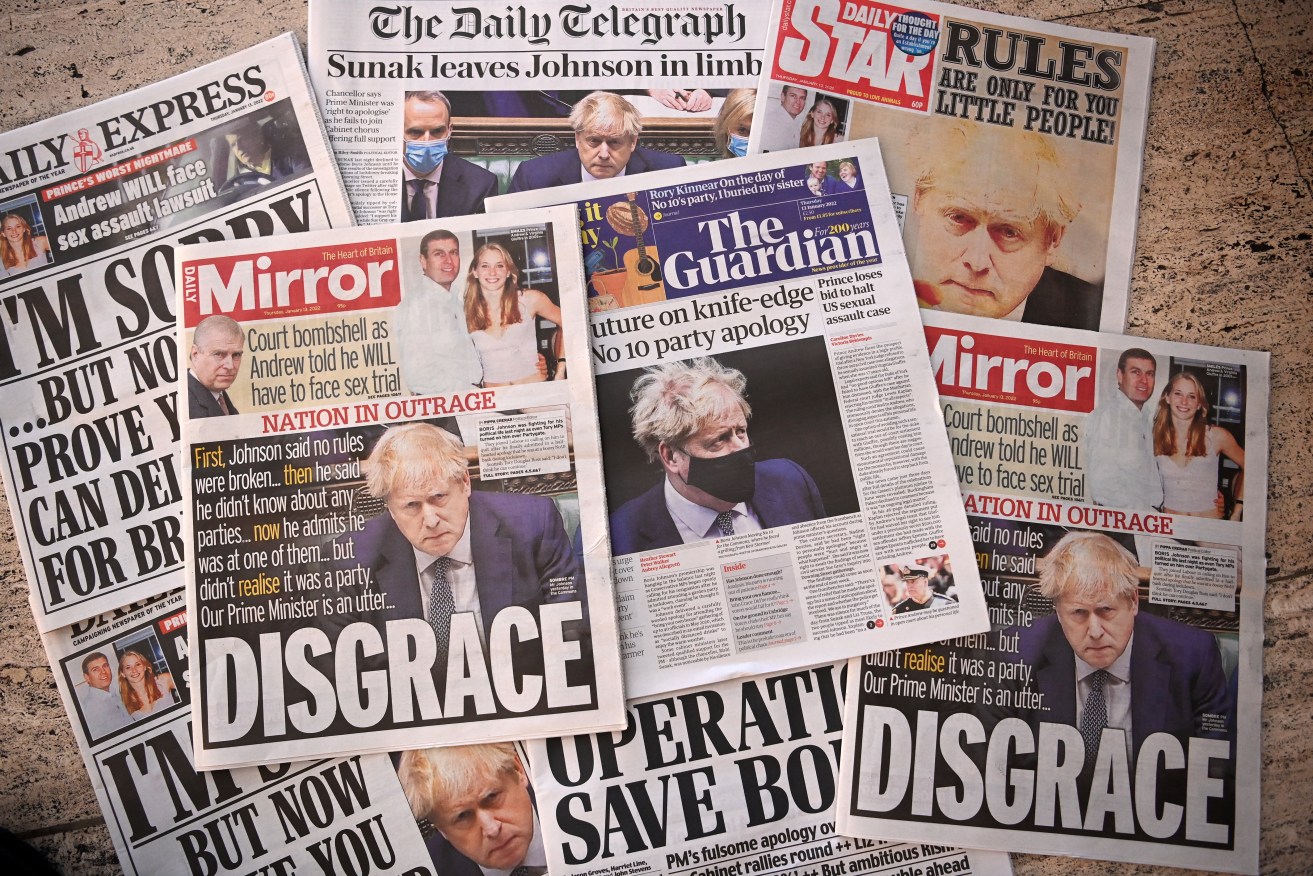 Britain is considering new laws to prevent foreign entities from buying up the nation's newspapers.  EPA/ANDY RAIN