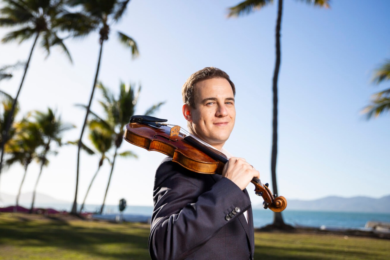 Artistic director of the Australian Festival of Camber Music Jack Liebeck, is looking forward to a balmy winter in North Queensland.