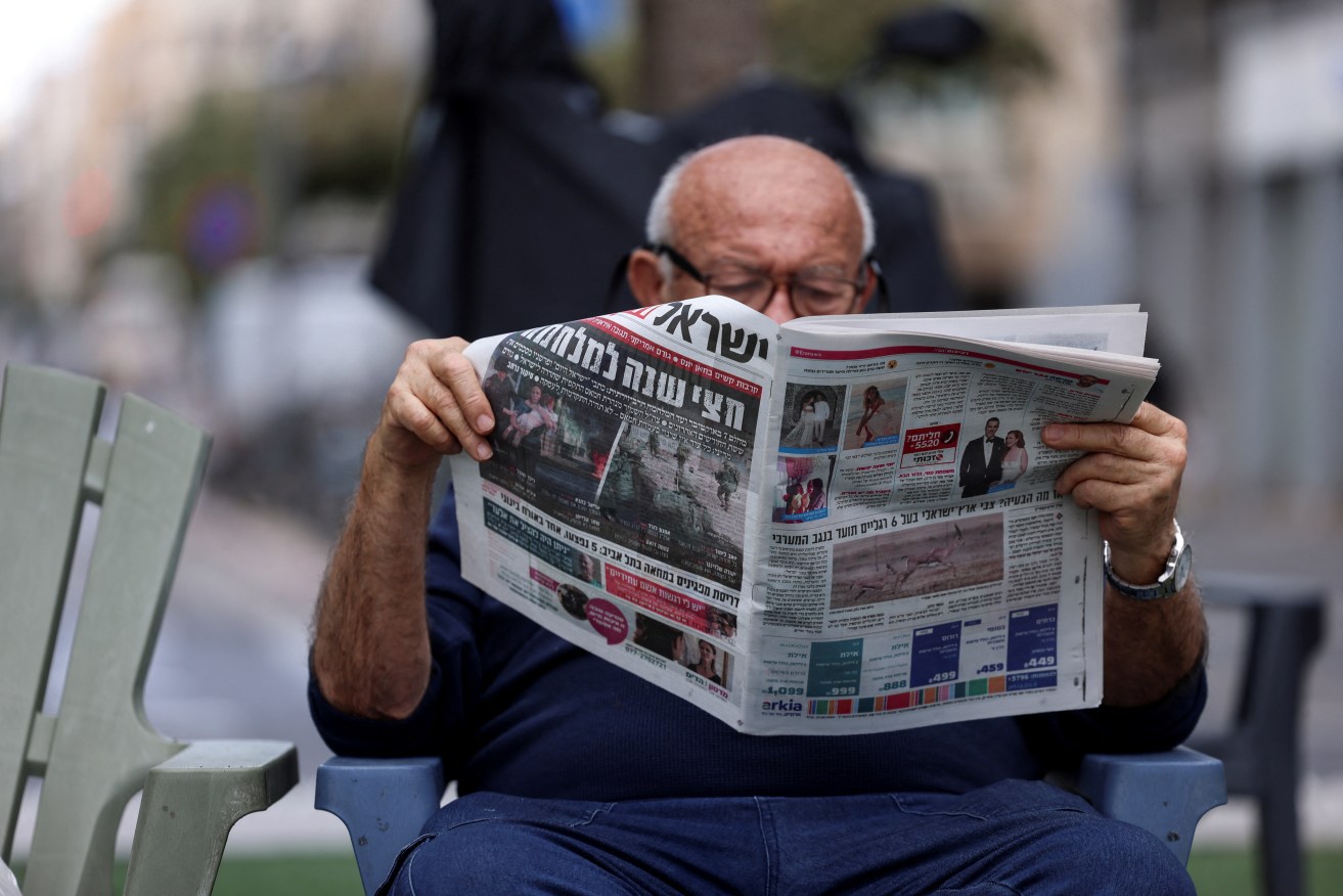 Sometimes the newspaper headlines become a bit more vivid with age. REUTERS/Hannah McKay