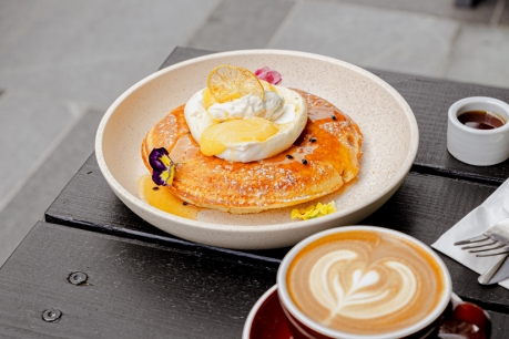 Devour syrup-drenched buttercakes at Fortitude Valley’s slick new cafe Buttery Boy