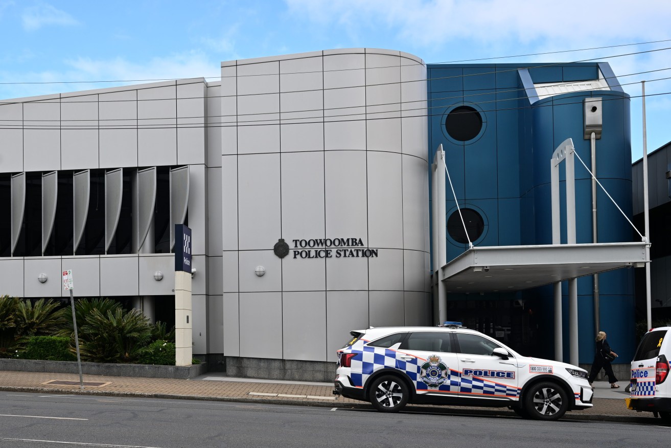 Toowoomba Police Station is seen in Toowoomba, Queensland, Wednesday, February 22, 2023. (AAP Image/Darren England) NO ARCHIVING