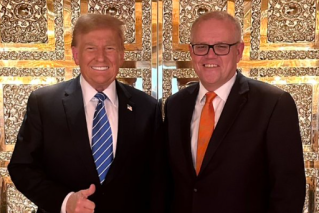 Meeting of the minds: ScoMo boasts of ‘warm reception’ at dinner meeting with Trump