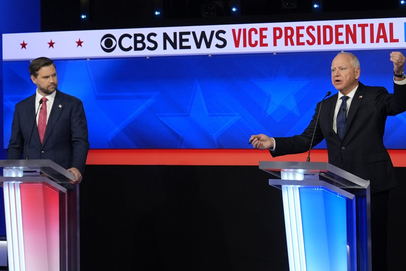 Vice Presidential candidates stage a surprisingly calm, civill debate